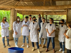 Visitas Técnicas dos alunos do Curso de Medicina Veterinária